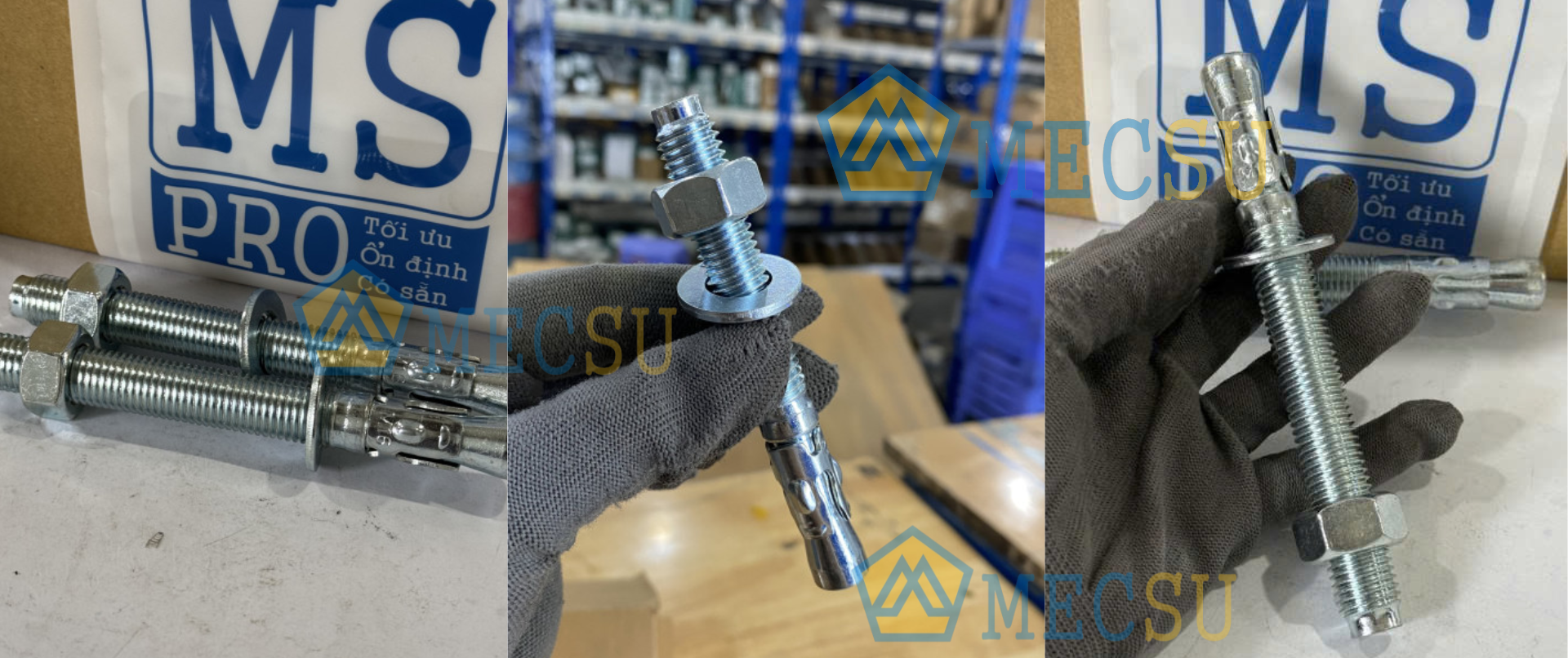 Tắc Kê Nở 3 Cánh (Bu Lông Nở): Kích Thước, Thông Số & Báo Giá